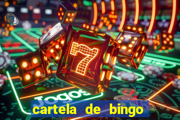 cartela de bingo ate 50 para imprimir